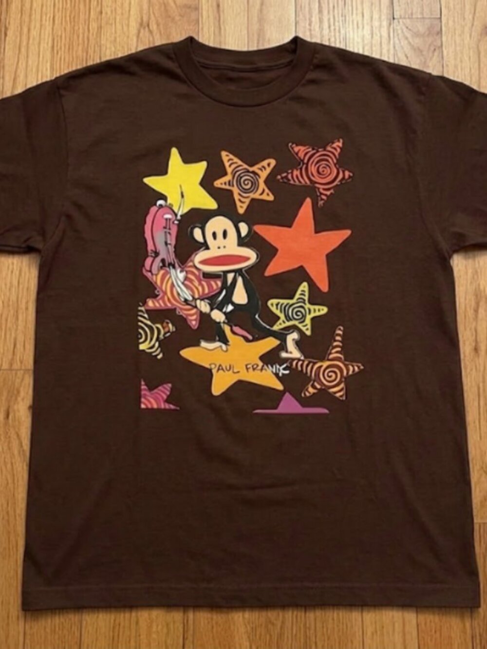 Paul frank T-shirt with colorful stars